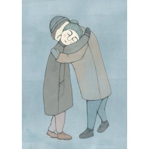 A hug, A6