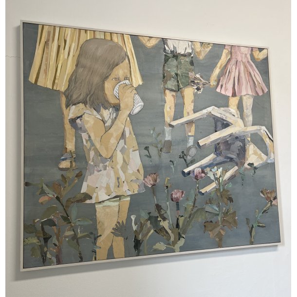 DURING THE PARTY, AKRYLMALERI