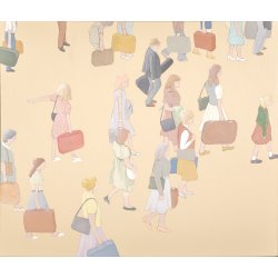 Afgang, originalt maleri 