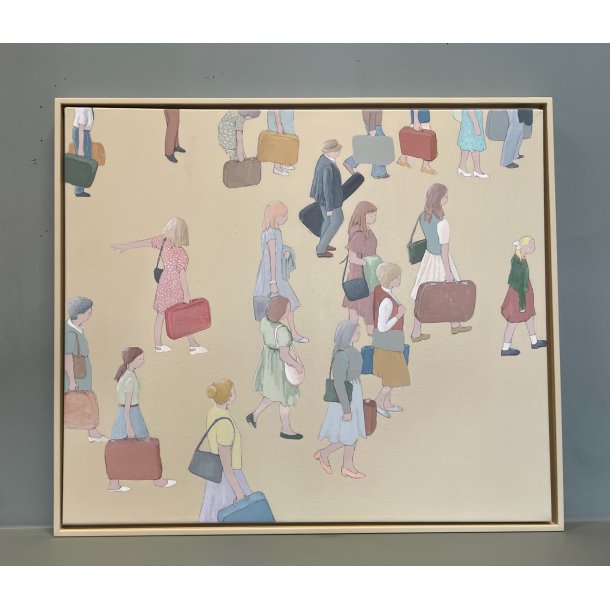 Afgang, originalt maleri 