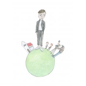 Konfirmation-dreng, A6