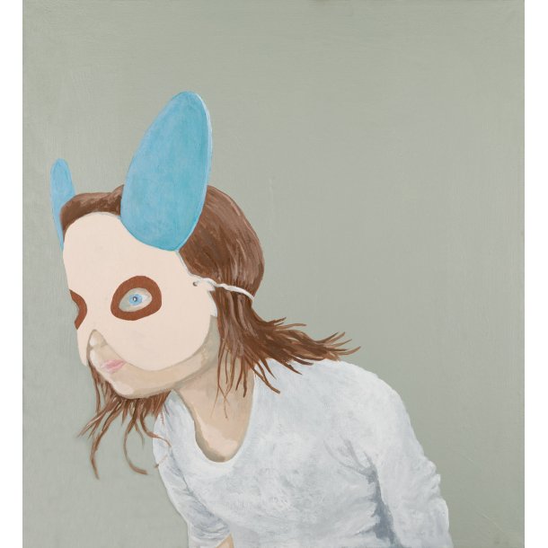 Maskepige, originalt maleri