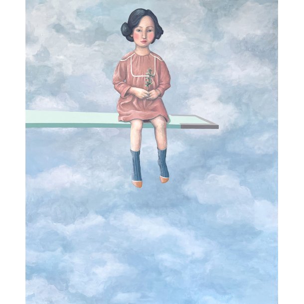 P VIPPEN, AKRYLMALERI