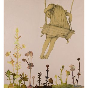 SOMMERDAGE 2, AKRYLMALERI