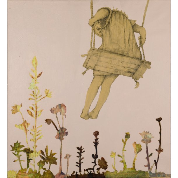 SOMMERDAGE 2, AKRYLMALERI