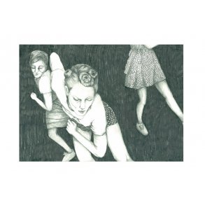 Udspring 2000 med hvid kant 